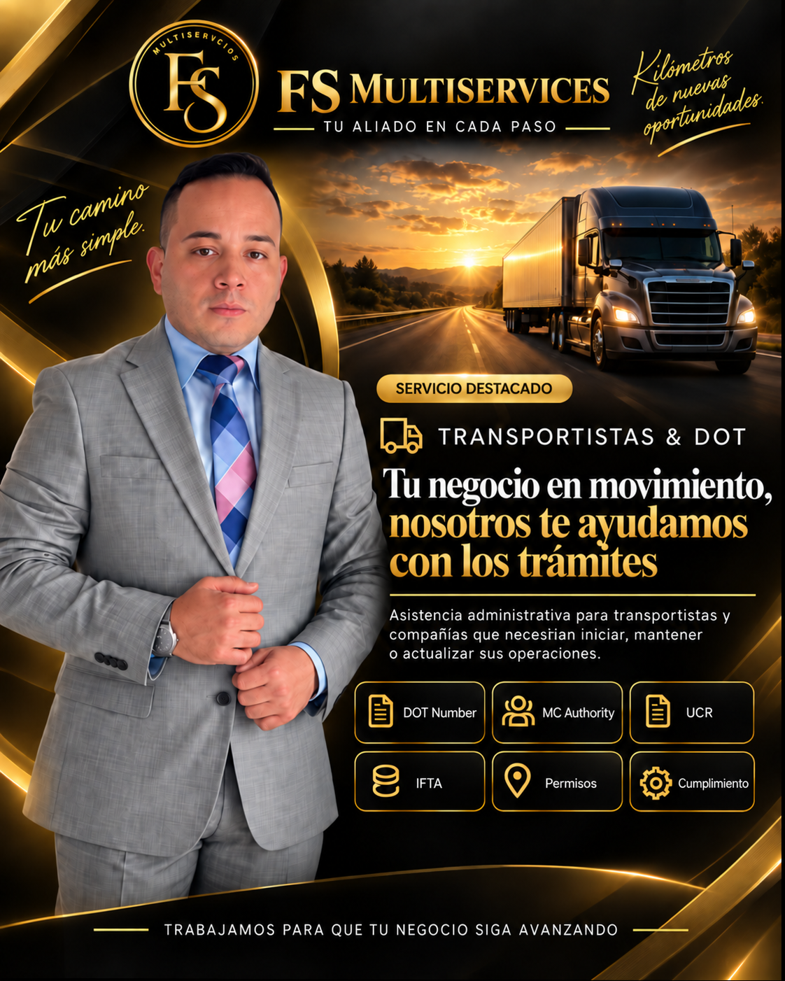 Gerente del área de Seguros de FS Multiservices